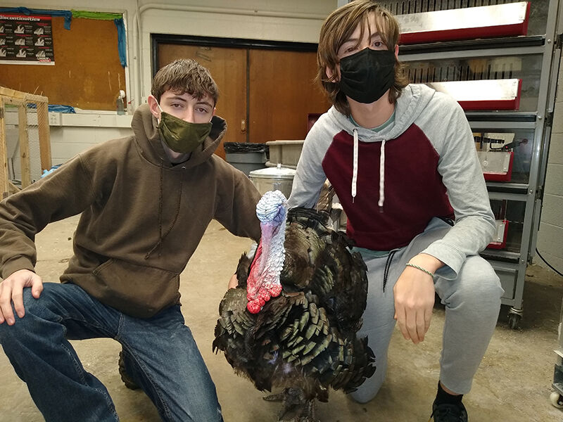 The boys are Travis Smith (on the left) and Jakob Adams (on the right).